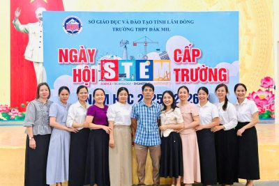 NGÀY HỘI STEM CẤP TRƯỜNG NĂM HỌC 2025-2026 TẠI TRƯỜNG THPT ĐẮK MIL