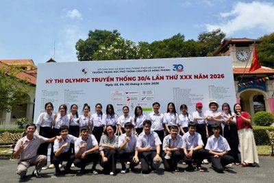 HỌC SINH TRƯỜNG THPT ĐẮK MIL THAM DỰ KỲ THI OLYMPIC TRUYỀN THỐNG 30/4 LẦN THỨ XXX – NĂM 2026