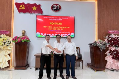 Hình ảnh Hội nghị viên chức và người lao động năm học 2026-2027