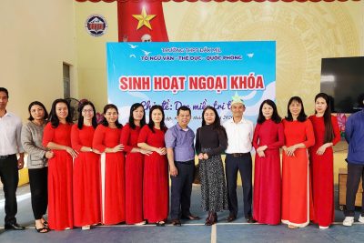SINH HOẠT NGOẠI KHOÁ TỔ NGỮ VĂN – THỂ DỤC – QUỐC PHÒNG
