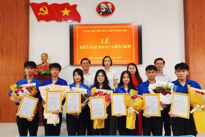 Lễ kết nạp 7 đảng viên mới đợt 1 năm 2026