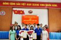 CHI BỘ SỬ-ĐỊA-CÔNG DÂN-NGOẠI NGỮ TỔ CHỨC LỄ KẾT NẠP 02 ĐẢNG VIÊN MỚI