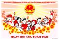 Tuyên truyền về ngày bầu cử năm 2026