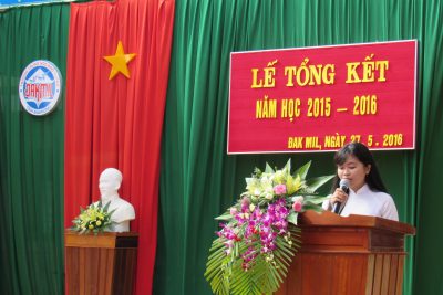 TỔNG KẾT NĂM HỌC 2015 -2016